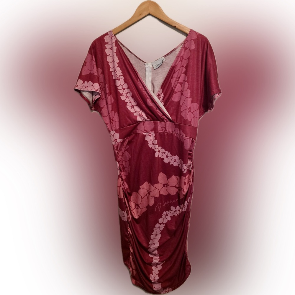 Pulehulehu Floral Wrap Dress
